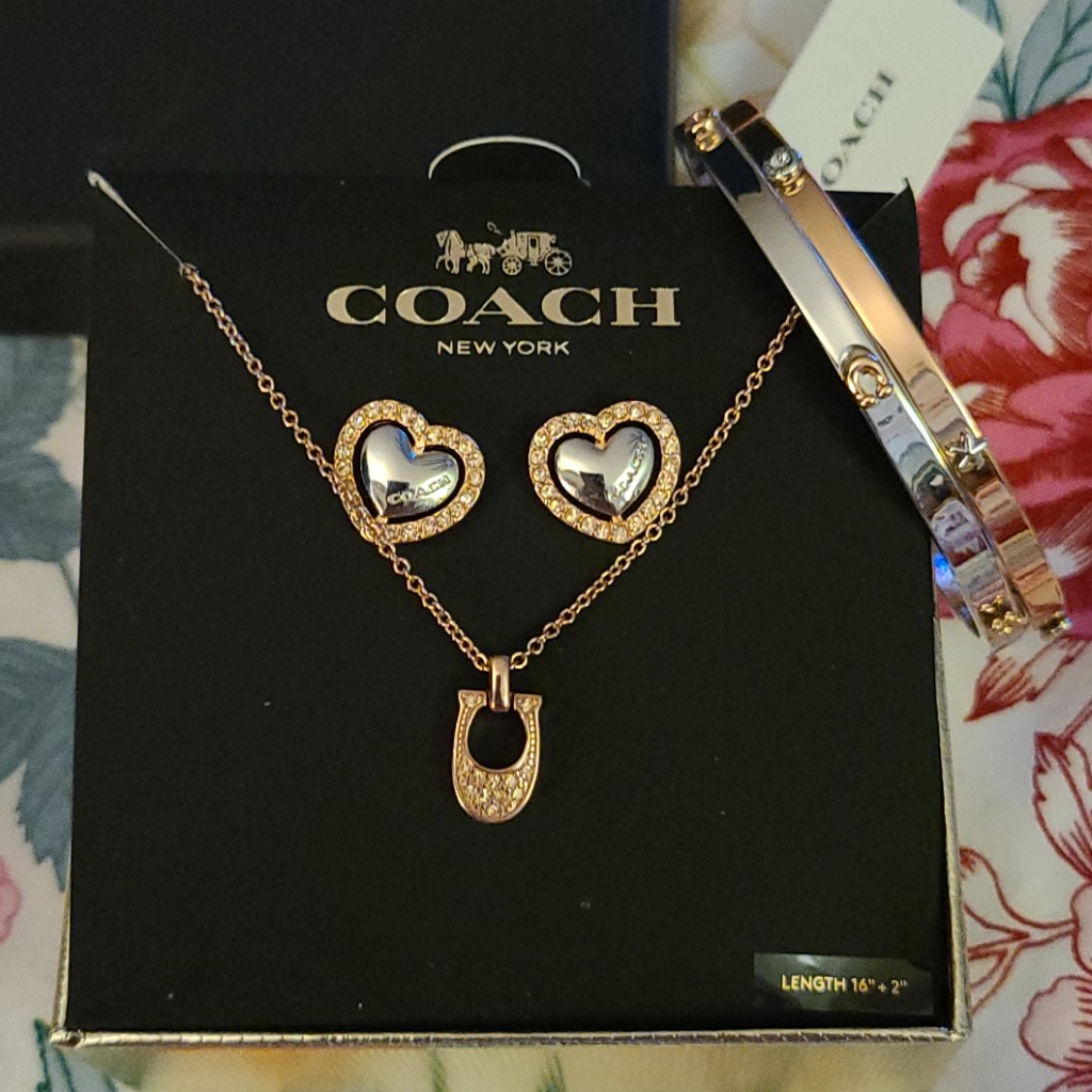 Rose Gold And Silver Set